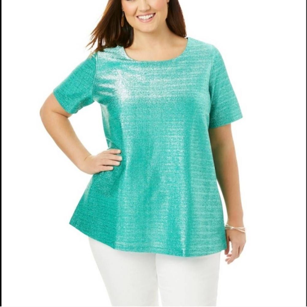 Jessica London Shimmery Top